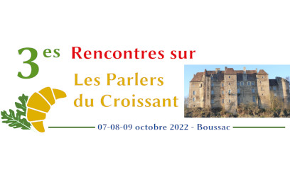 3es rencontres sur les parlers du Croissant à Boussac (Creuse)