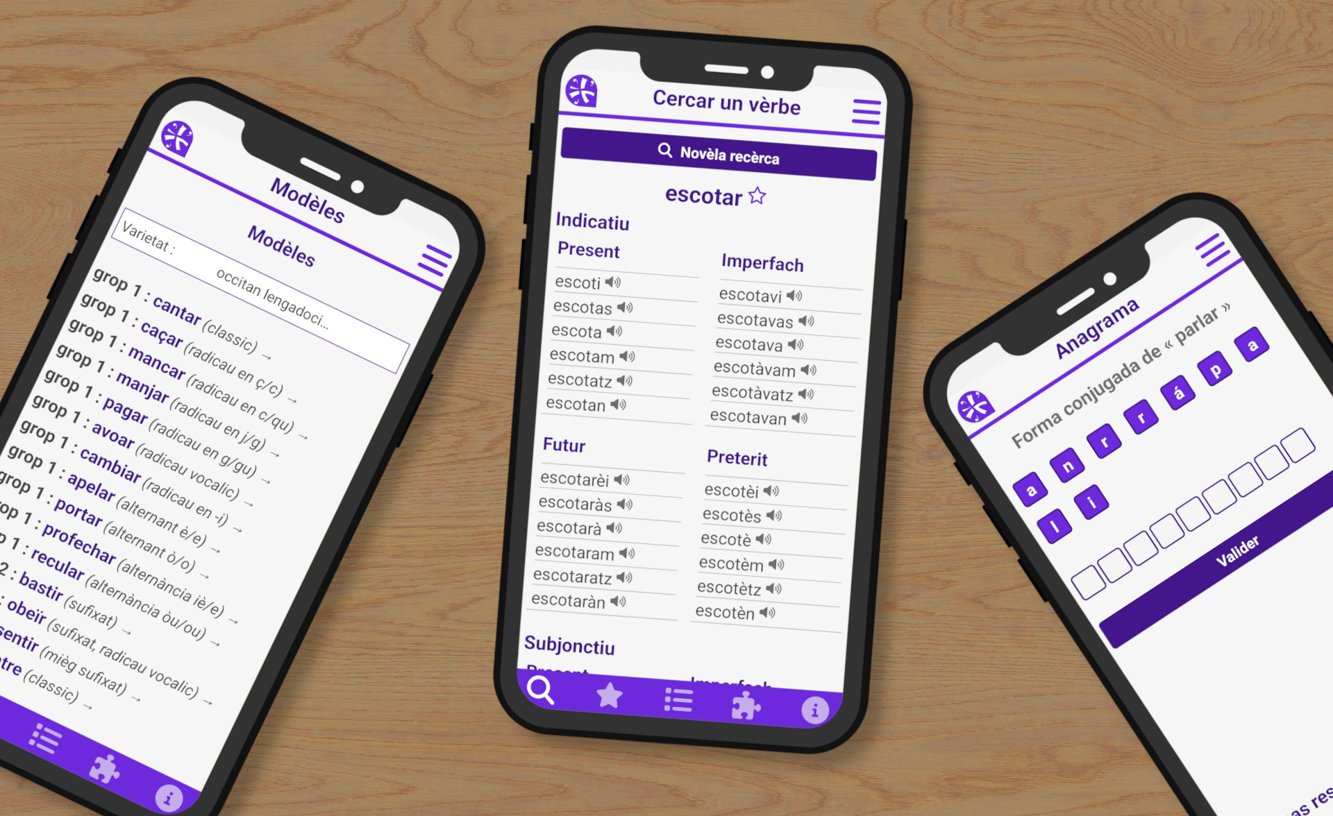 Vèrbòc pour mobiles