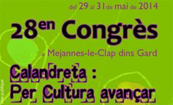 28en congrès de las Calandretas
