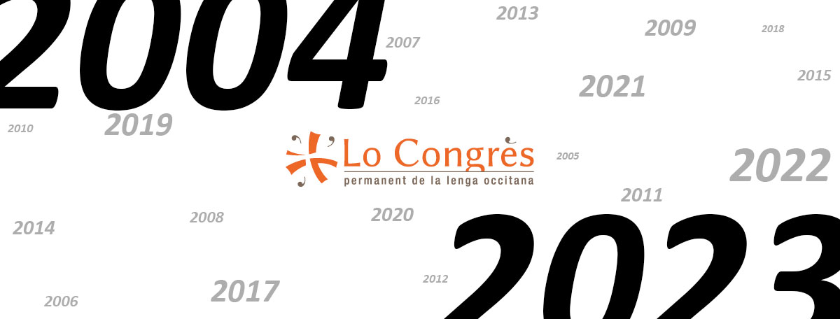 Lo Congrès permanent de la lenga occitana en quelques dates