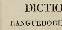 Dictionnaire languedocien-français