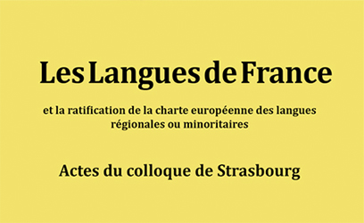 Las lengas de França e la ratificacion de la Carta europèa de las lengas regionaus o minoritàrias 