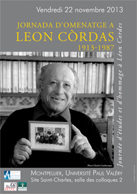 Jornada d'estudis Leon Còrdas