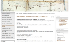 Catalòg de publicacions en occitan aranés